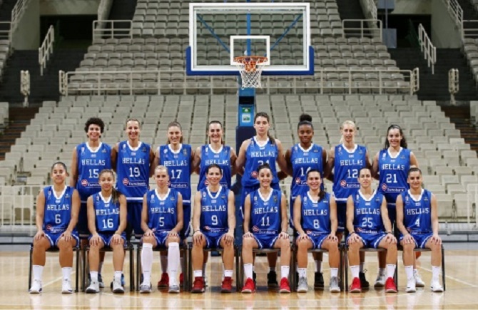 Η 12άδα της Εθνικής Γυναικών για τα προκριματικά του Ευρωμπάσκετ